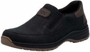 Rieker Slip-on obuv  hnedá / čierna