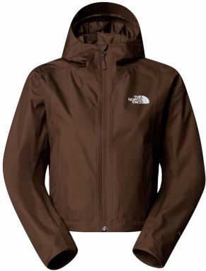 THE NORTH FACE Prechodná bunda 'Quest'  čokoládová / biela