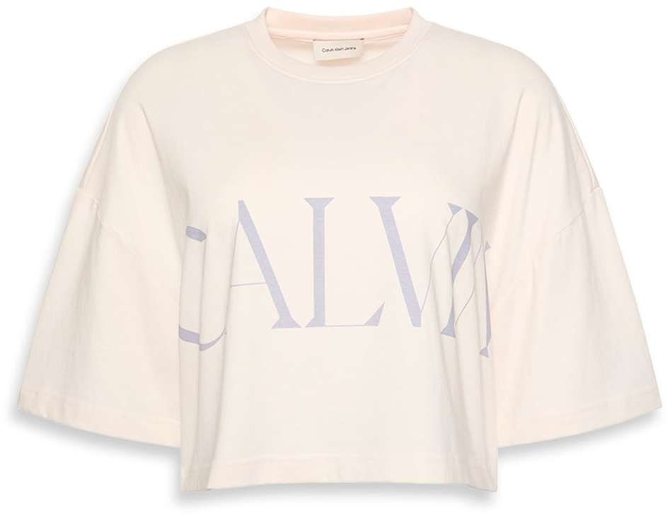 Calvin Klein Jeans Tričko  sivá / rosé