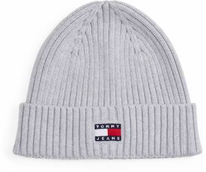 Tommy Jeans Čiapky 'HERITAGE'  námornícka modrá / sivá / červená