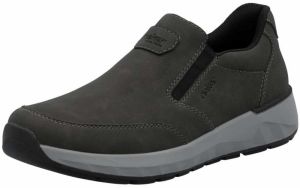 Rieker Slip-on obuv  tmavosivá