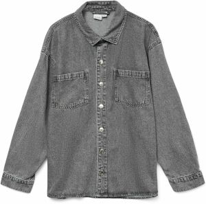 VERO MODA Blúzka 'VMJENNIE'  sivý denim