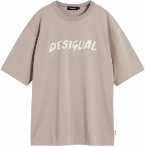 Desigual Tričko  hnedá