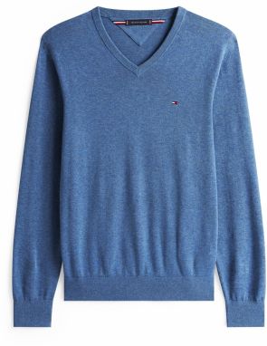 TOMMY HILFIGER Sveter 'ESSENTIAL'  modrá