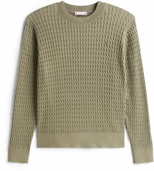 Tommy Hilfiger Curve Sveter  pastelovo zelená