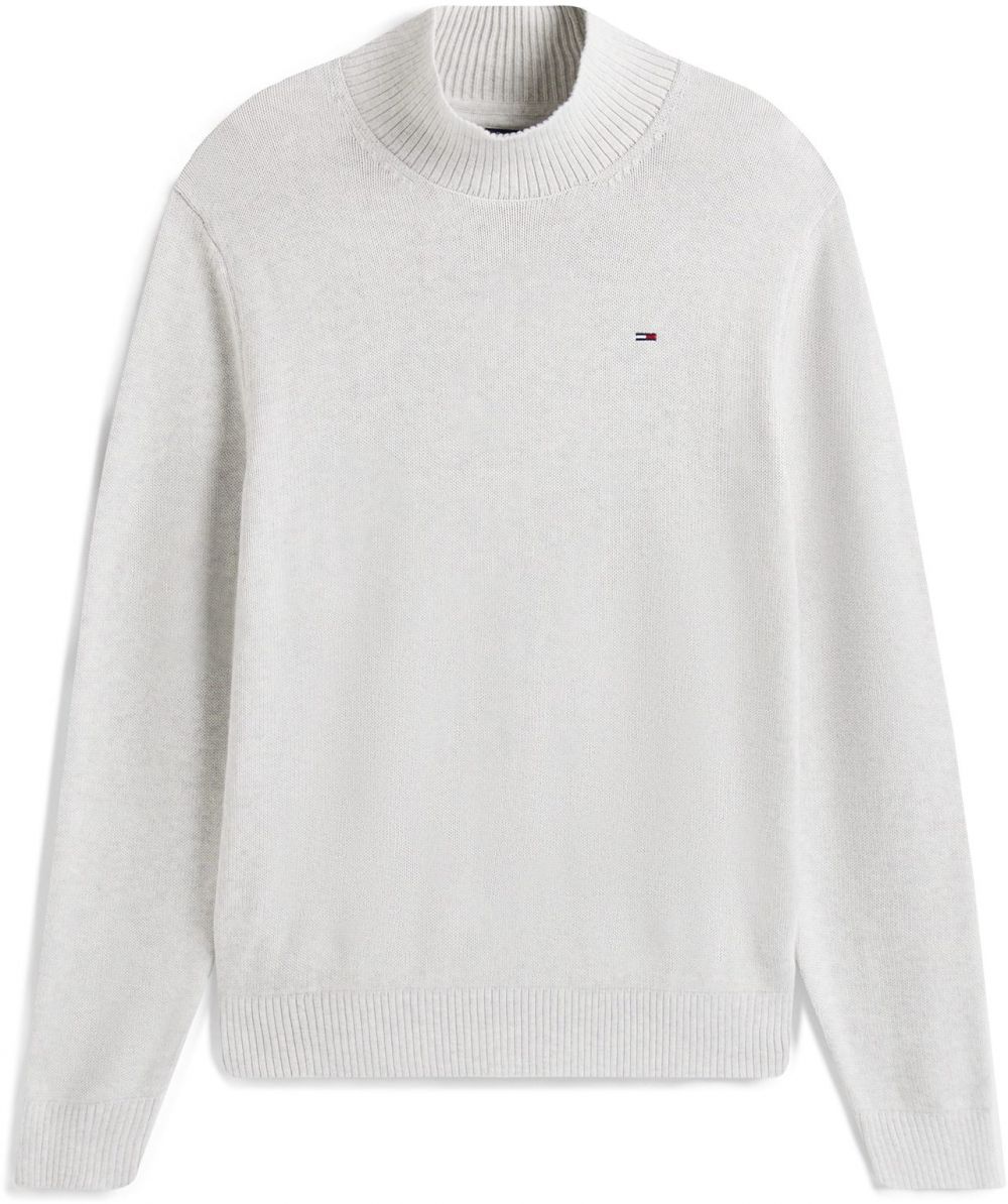 Tommy Jeans Sveter 'ESS'  svetlosivá