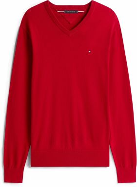 TOMMY HILFIGER Sveter 'ESSENTIAL'  červená