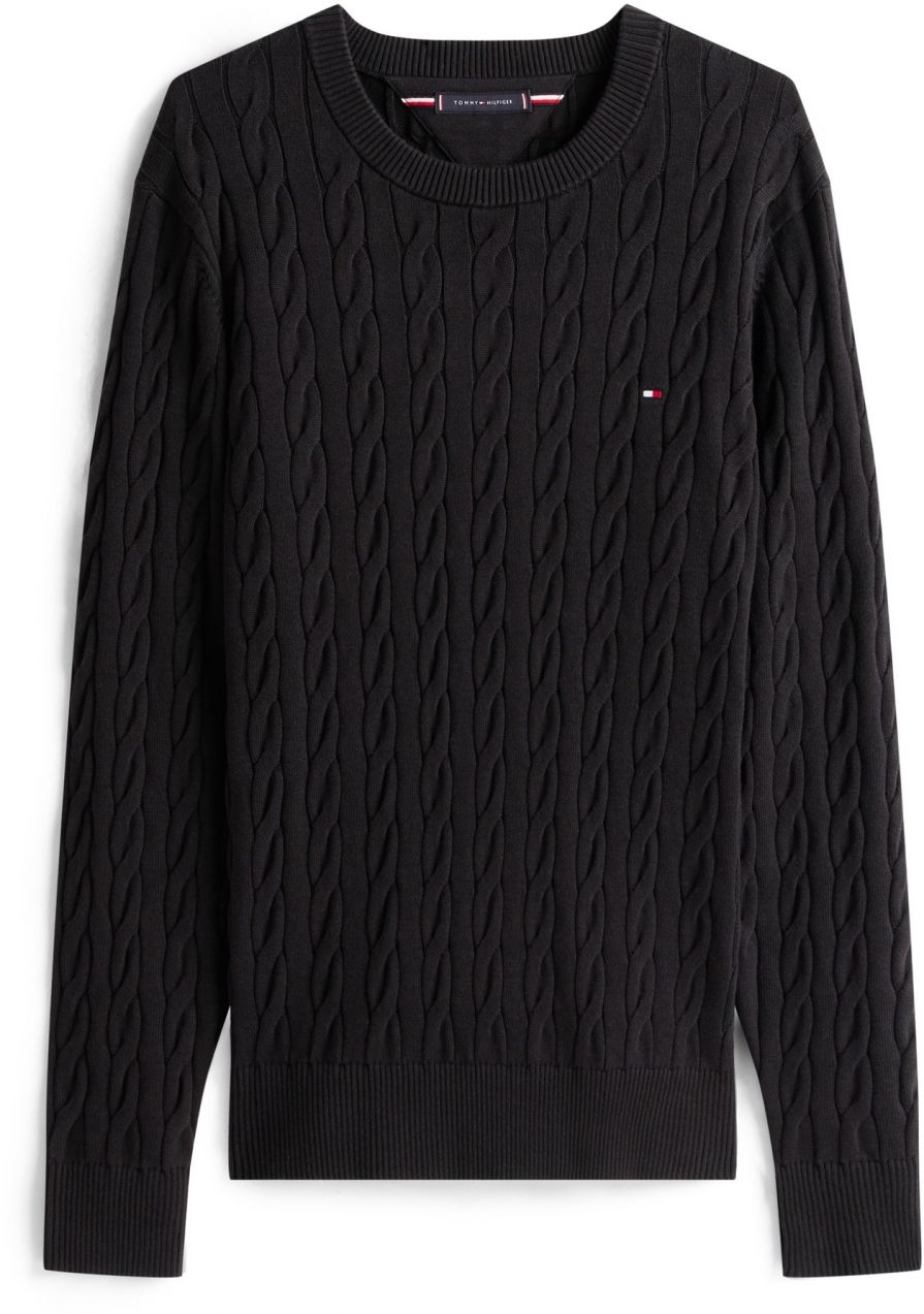 TOMMY HILFIGER Sveter 'CLASSIC'  čierna