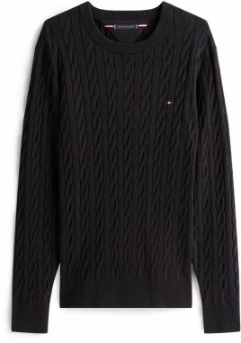TOMMY HILFIGER Sveter 'CLASSIC'  čierna