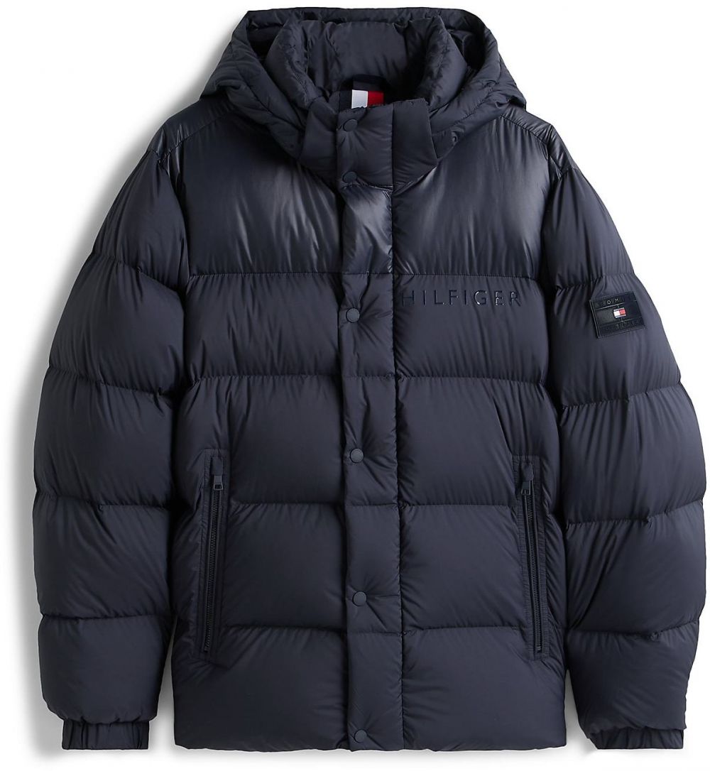 TOMMY HILFIGER Zimná bunda  námornícka modrá