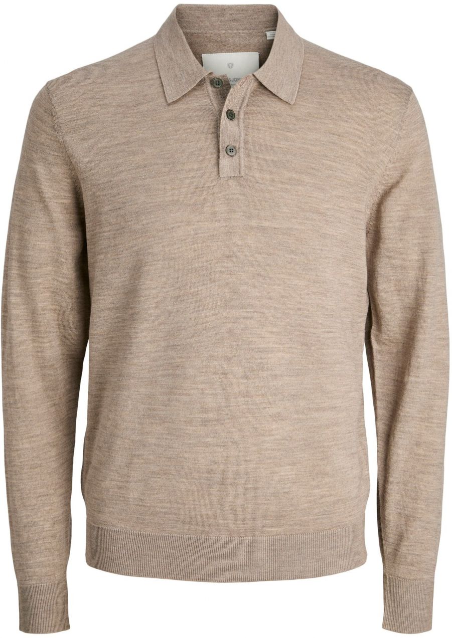 JACK & JONES Sveter  sivobéžová
