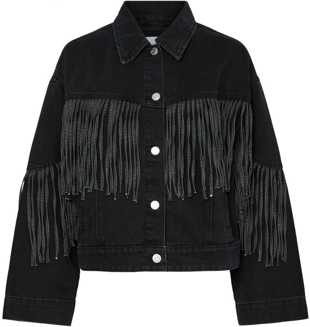 YAS Prechodná bunda 'YASAIKO'  sivá / sivý denim