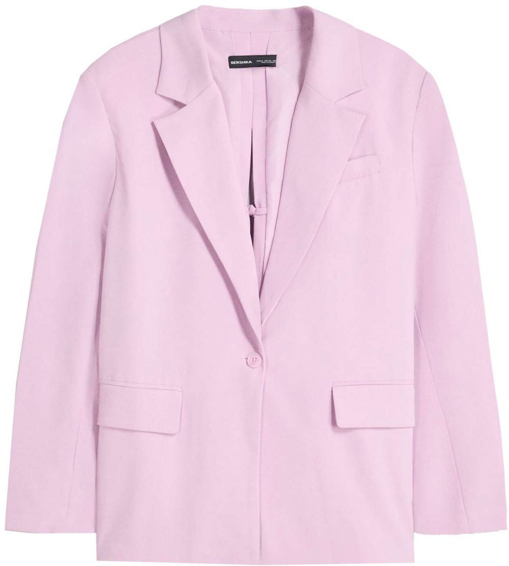 Bershka Blejzer  svetlofialová