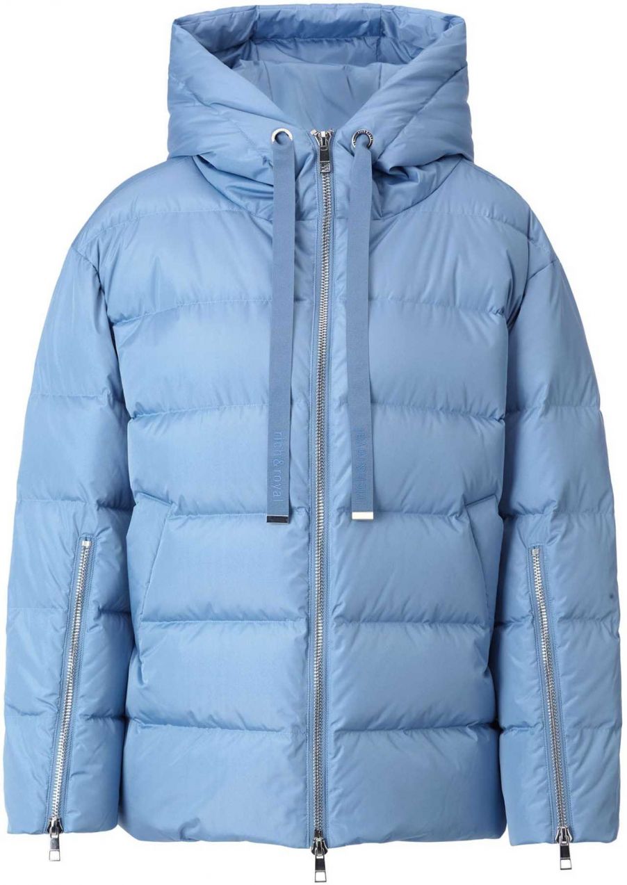 Rich & Royal Zimná bunda  modrá denim