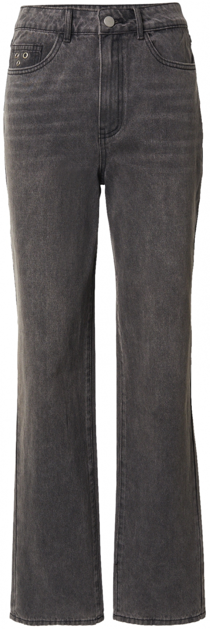 VILA Džínsy 'VIKELLY'  sivý denim
