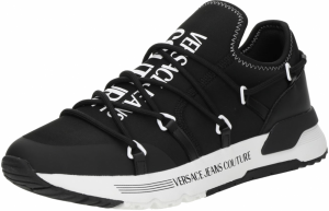 Versace Jeans Couture Nízke tenisky 'DYNAMIC'  čierna / biela