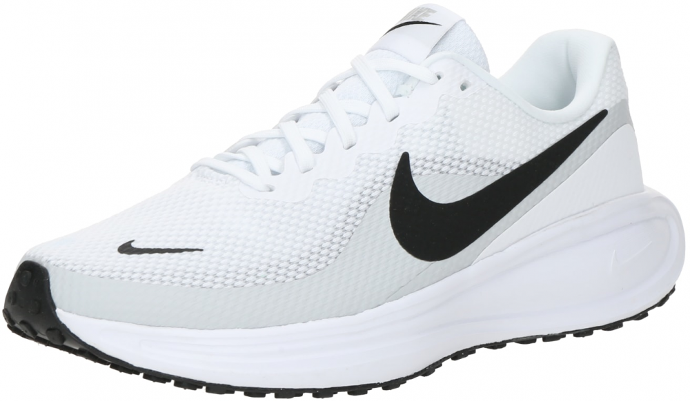 NIKE Bežecká obuv 'REVOLUTION 8'  čierna / biela