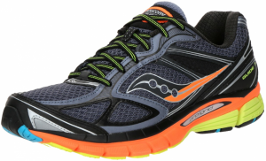 saucony Nízke tenisky 'PROGRID GUIDE 7'  dymovo šedá / oranžová / čierna