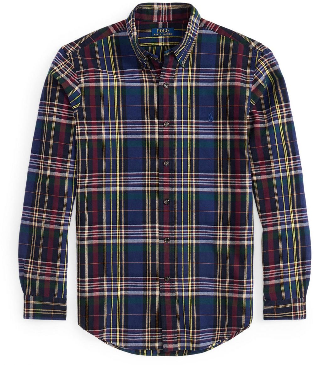 Polo Ralph Lauren Košeľa  námornícka modrá / žltá / vínovo červená / biela