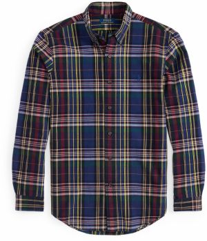 Polo Ralph Lauren Košeľa  námornícka modrá / žltá / vínovo červená / biela