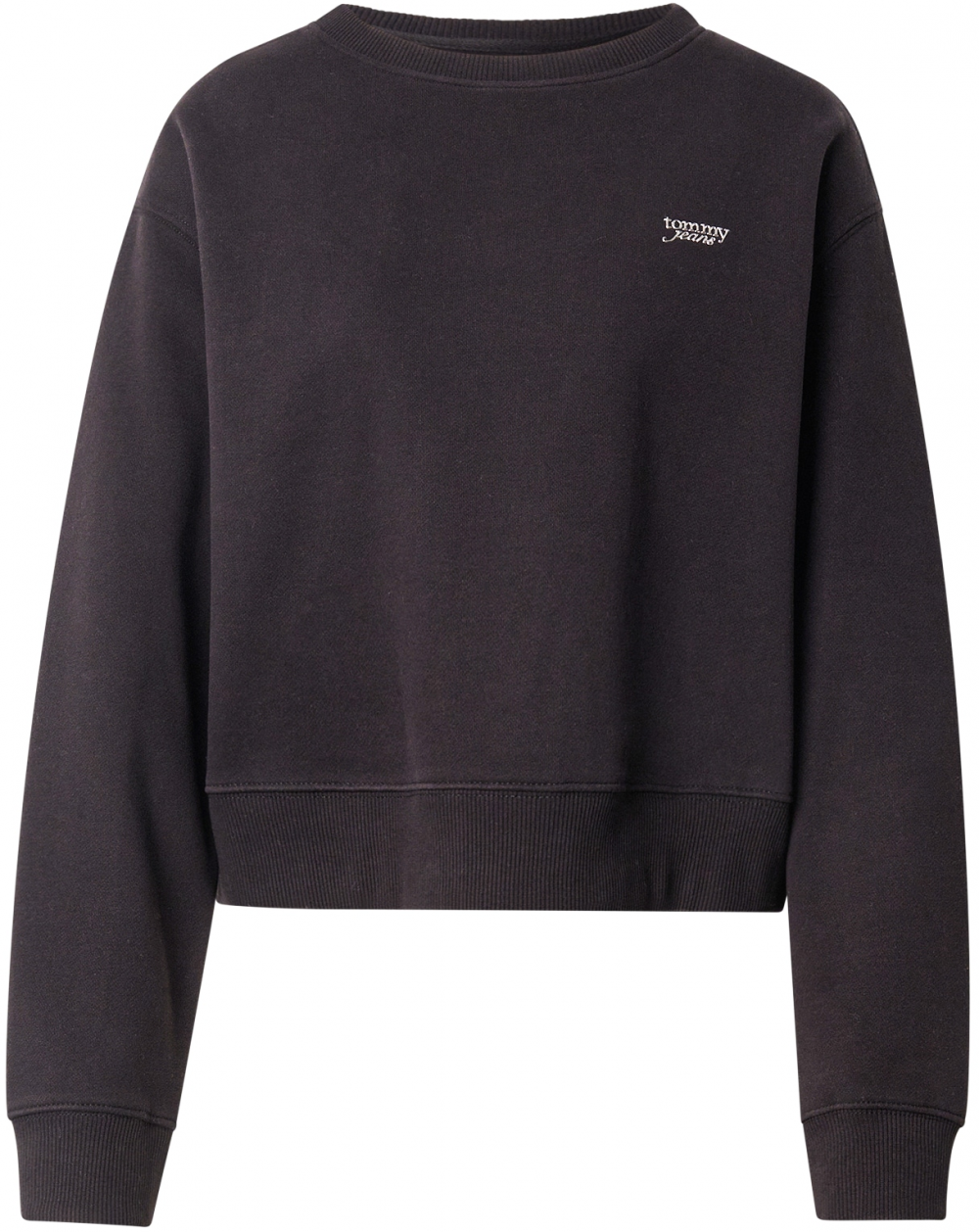 Tommy Jeans Mikina  čierna