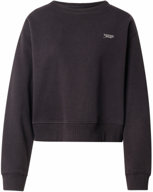 Tommy Jeans Mikina  čierna