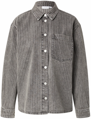 VILA Blúzka 'VIARIE'  sivý denim