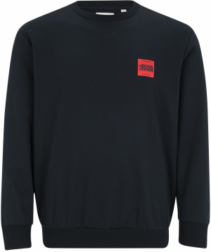 Jack & Jones Plus Mikina 'JJBRANDY'  tmavomodrá