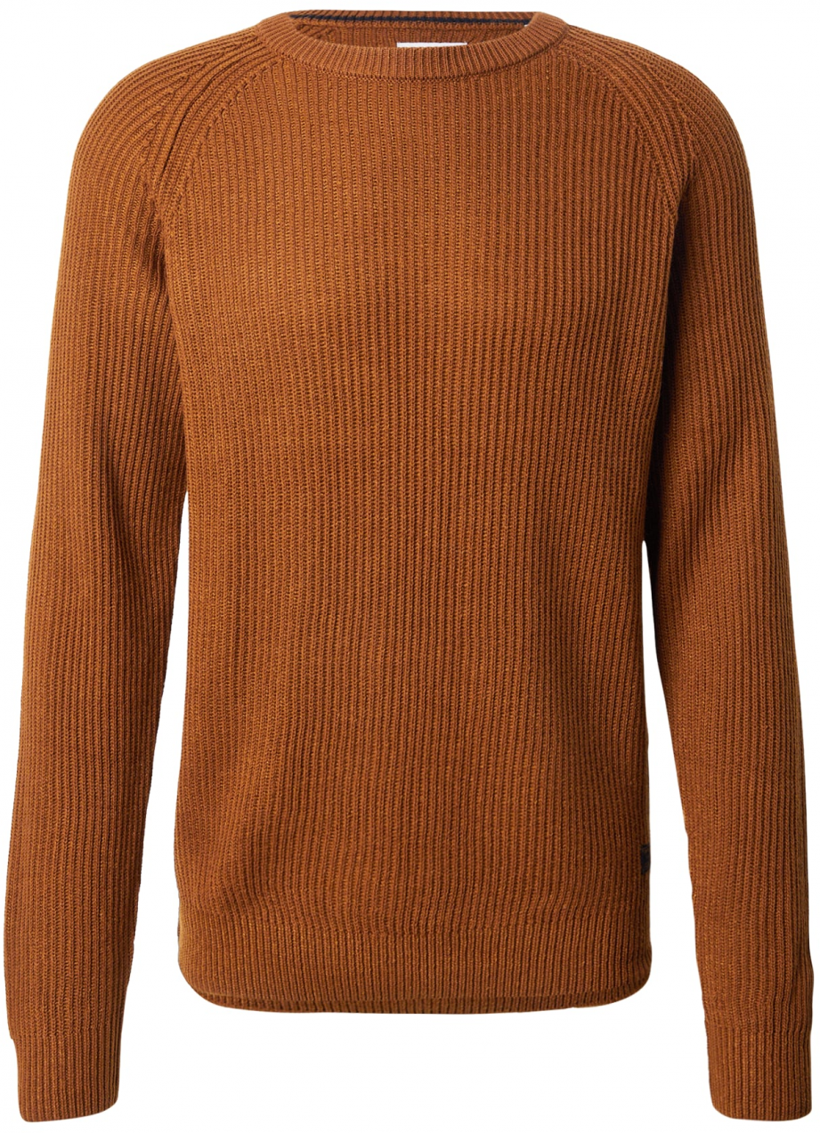 JACK & JONES Sveter  koňaková