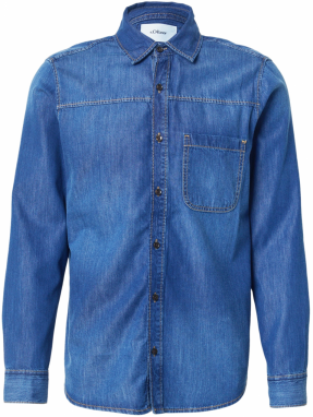 s.Oliver Košeľa  modrá denim