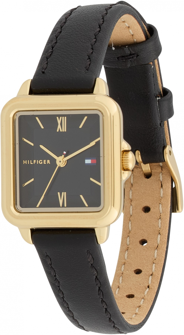 TOMMY HILFIGER Analógové hodinky 'MIA'  zlatá / čierna