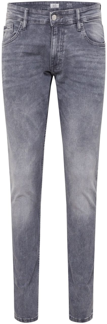 QS Džínsy  sivý denim