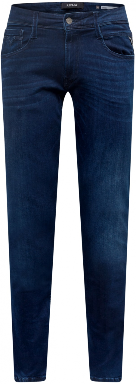 REPLAY Džínsy 'Anbass'  modrá denim