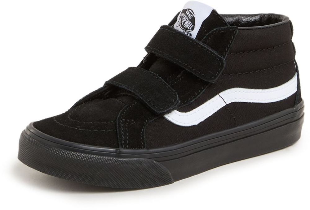VANS Tenisky 'Sk8-Mid'  čierna / biela