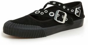 VANS Baleríny s ramienkom  čierna