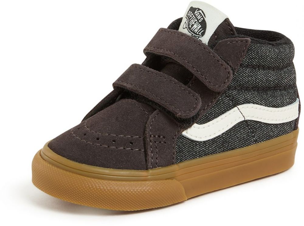 VANS Tenisky 'Sk8-Mid Reissue'  tmavofialová / čierna