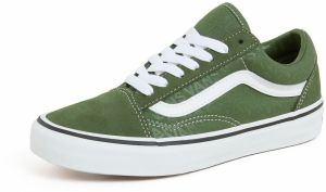 VANS Tenisky 'Old Skool'  tmavozelená / biela