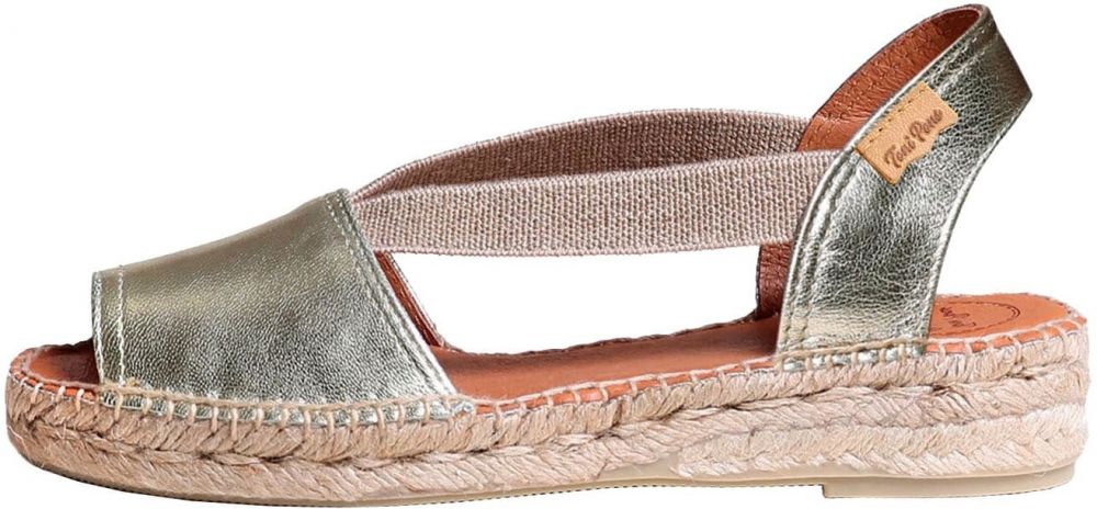 Toni Pons Espadrilky  strieborná