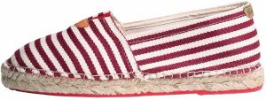 Toni Pons Espadrilky 'BLANES'  vínovo červená / biela