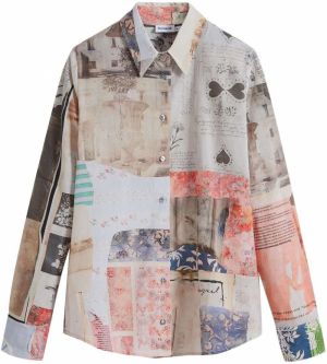 Desigual Tričko  zmiešané farby
