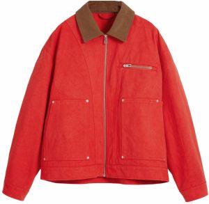 Desigual Prechodná bunda  červená