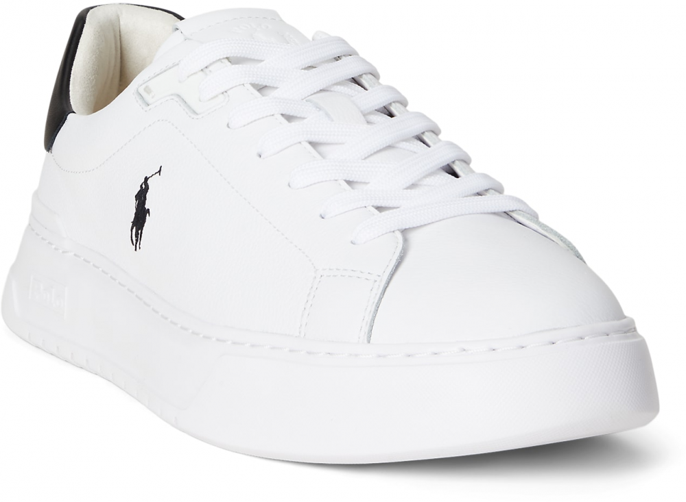 Polo Ralph Lauren Nízke tenisky  čierna / biela