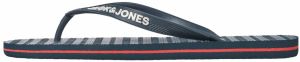 JACK & JONES Žabky  námornícka modrá / biela