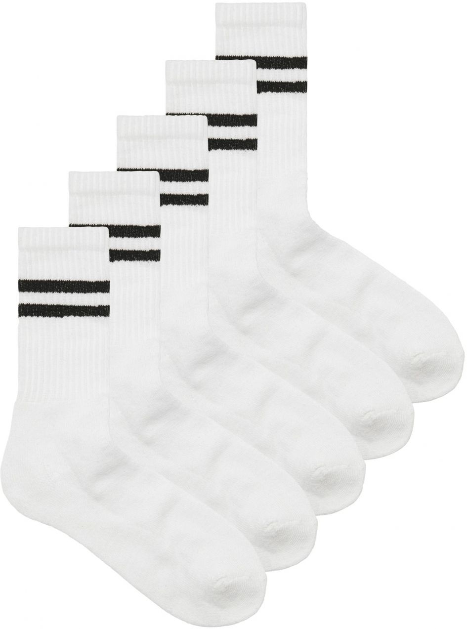 JACK & JONES Ponožky 'JACREGEN'  čierna / biela