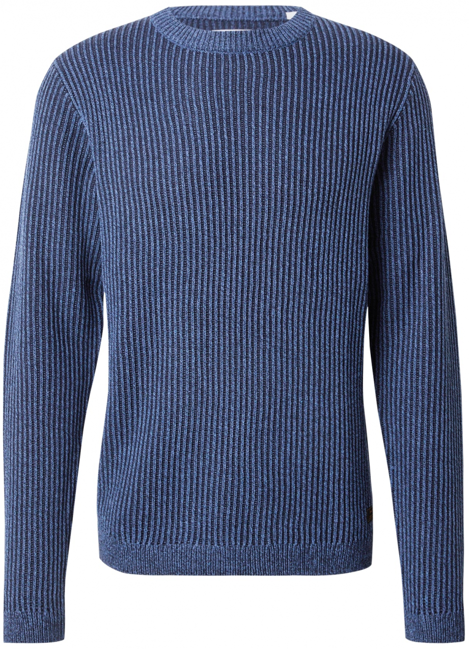 JACK & JONES Sveter 'JJEDOVER'  modrá