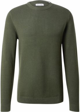 JACK & JONES Sveter 'JJOtto'  olivová