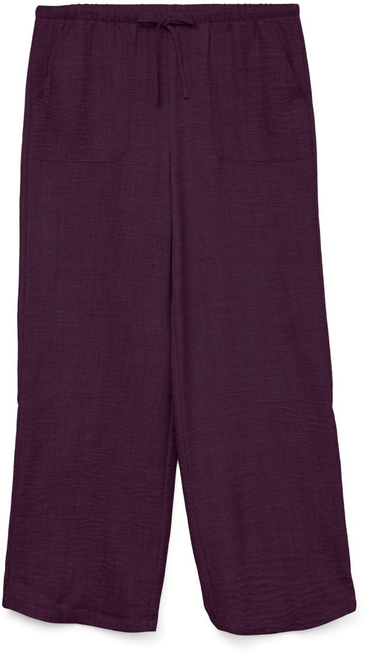 VERO MODA Nohavice 'VMMelaney'  baklažánová
