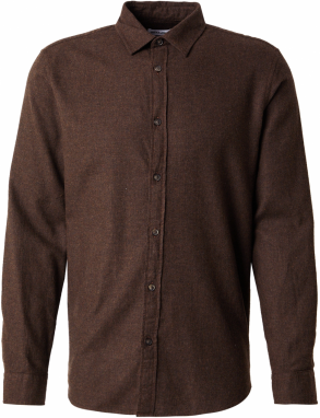 JACK & JONES Košeľa 'JJECLASSIC'  čokoládová