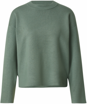 VERO MODA Sveter 'VMSilje'  tmavozelená