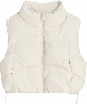 Bershka Vesta  biela ako vlna